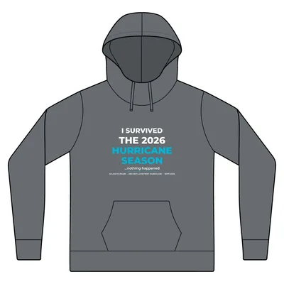 Women's Lightweight Fleece Hoodie in Heathered Black