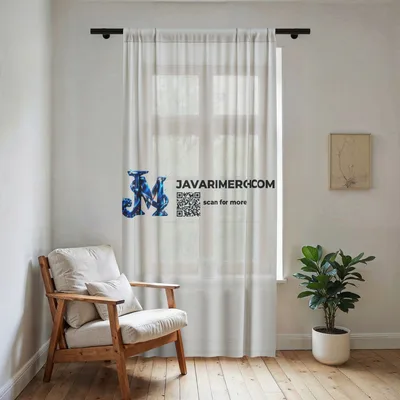 Sheer Window Curtain