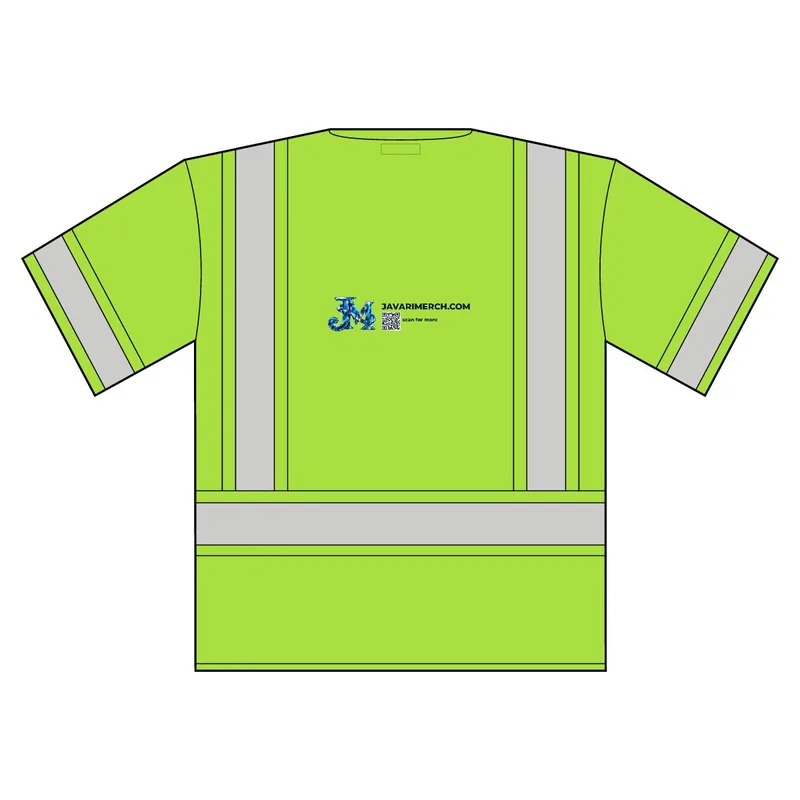 Unisex Six-Pocket Mesh Surveyor’s Vest in Lime