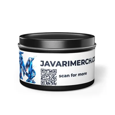 Tin Candles in Black