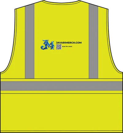 ANSI 107 Class 2 Dual-Color Safety Vest in Safety Yellow/ Safety Orange