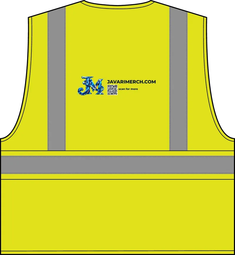 ANSI 107 Class 2 Dual-Color Safety Vest in Safety Yellow/ Safety Orange