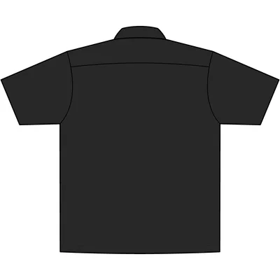 Easy Care Camp Shirt in Black