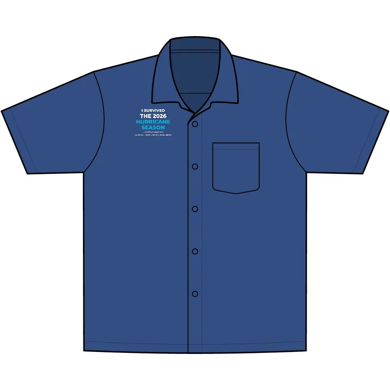 Short Sleeve Performance Staff Shirt in True Blue