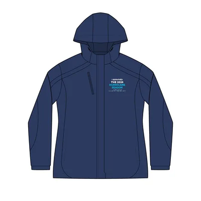Women's Colorblock 3-in-1 Jacket in Admiral Blue/ Black/ Magnet