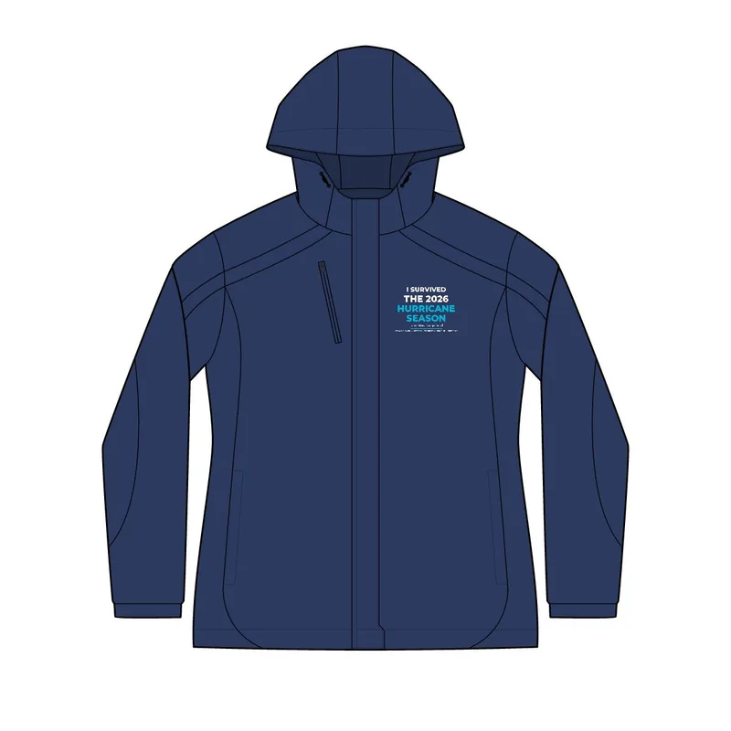 Women's Colorblock 3-in-1 Jacket in Admiral Blue/ Black/ Magnet