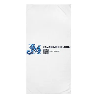 Mink-Cotton Towel in White