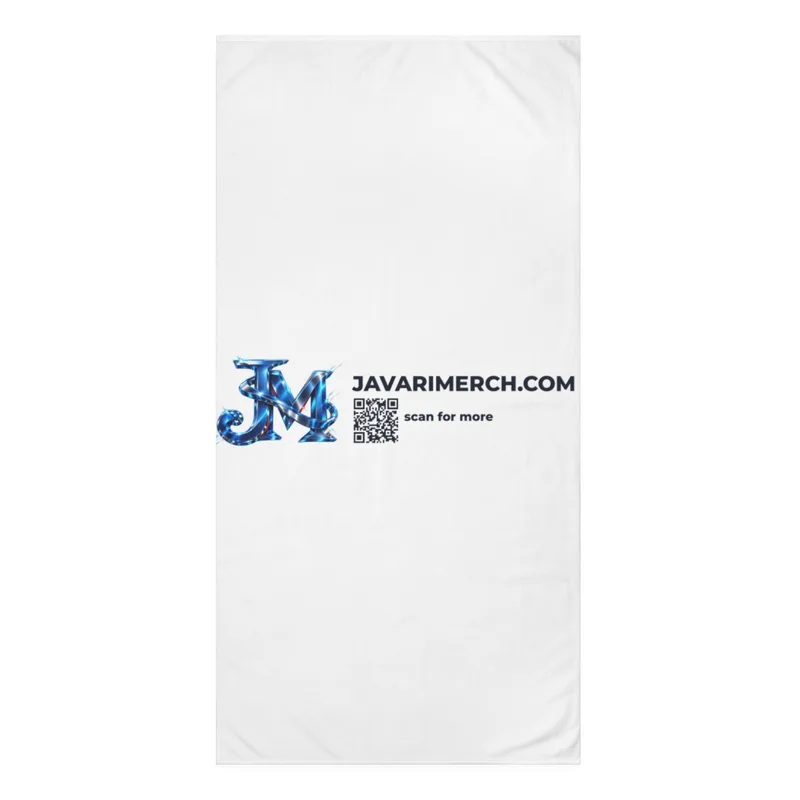 Mink-Cotton Towel in White