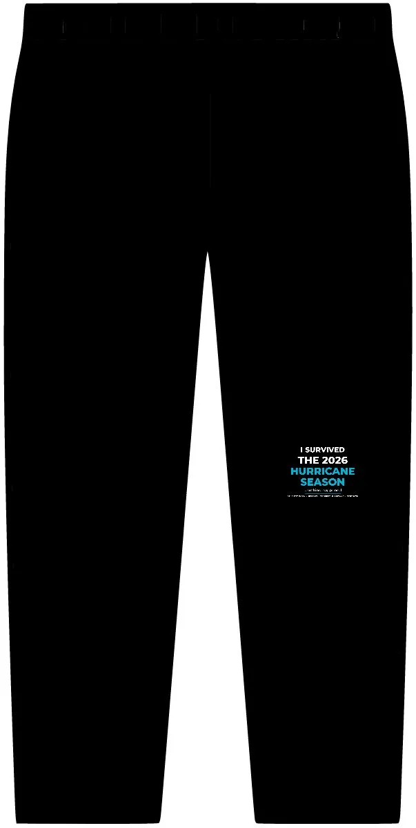 Open Bottom Sweatpant in Black
