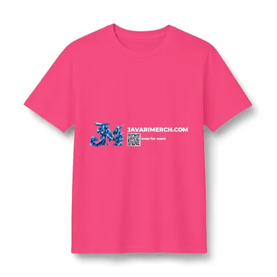 The Concert Tee in Neon Pink