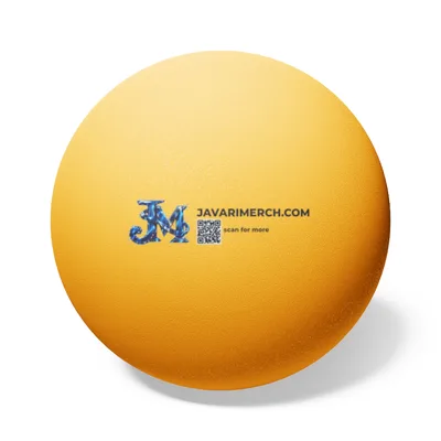 Ping Pong Balls, 6 pcs in Orange