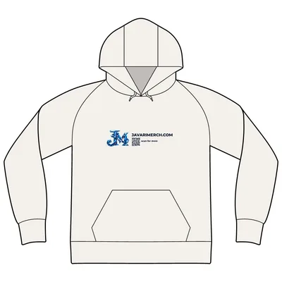 Unisex Raglan Hoodie in Cool Heather Grey