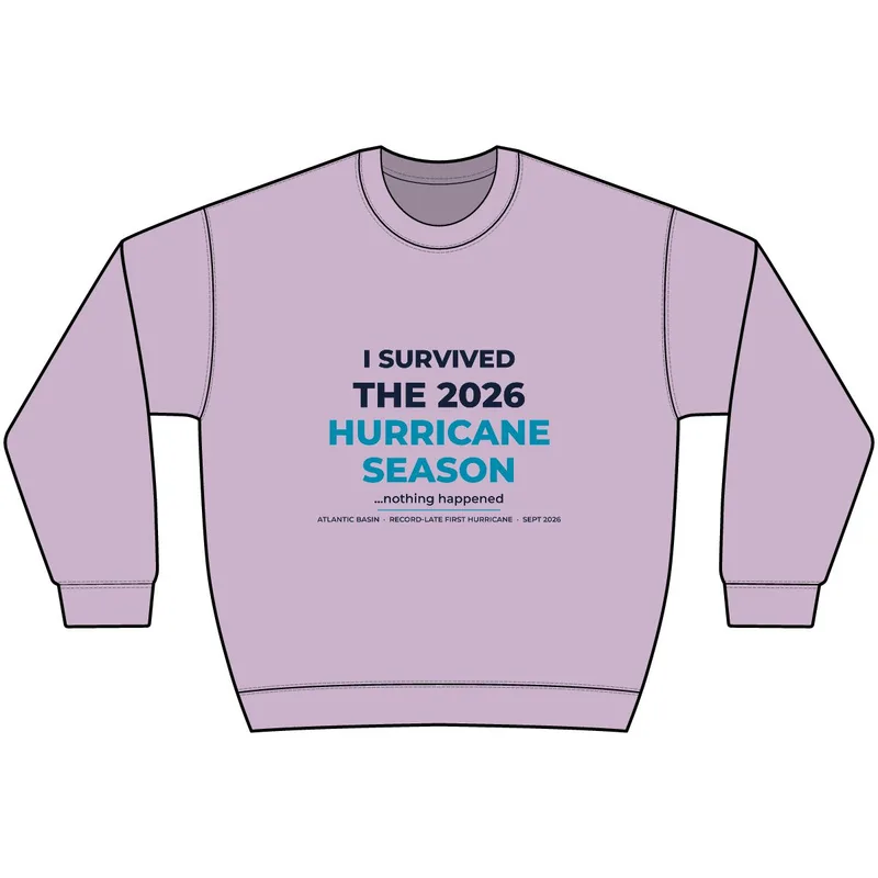 Unisex CVC Ring Spun Crewneck Sweatshirt in Orchid