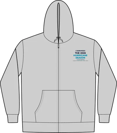 Tall Essential Fleece Full-Zip Hooded Sweatshirt in Ash