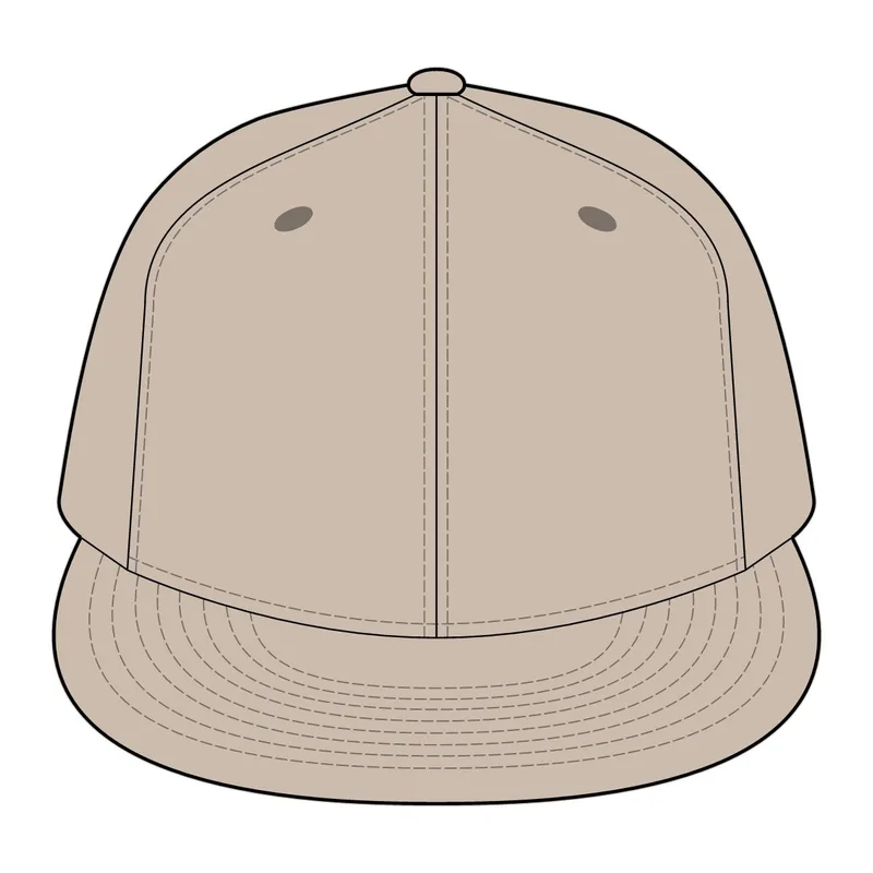 R-Flex Trucker Cap in Khaki/ Coffee