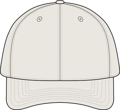 Icon Nylon Cap in Bone