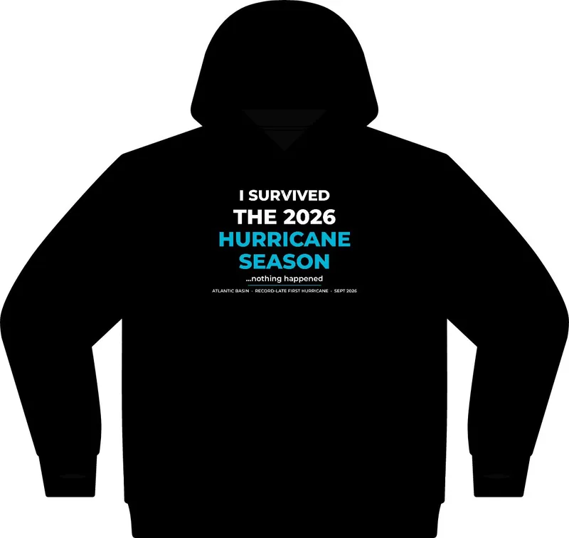 Unisex Midweight French Terry Hooded Sweatshirt in Black