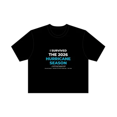 Women's Box Tee in Black