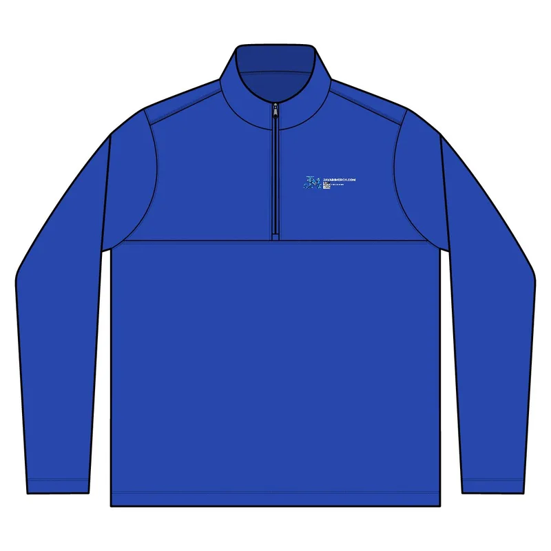 Smooth Fleece 1/4-Zip in True Royal