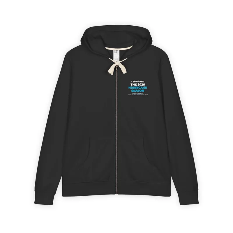 Men's Re-Fleece™ Full-Zip Hoodie in Black