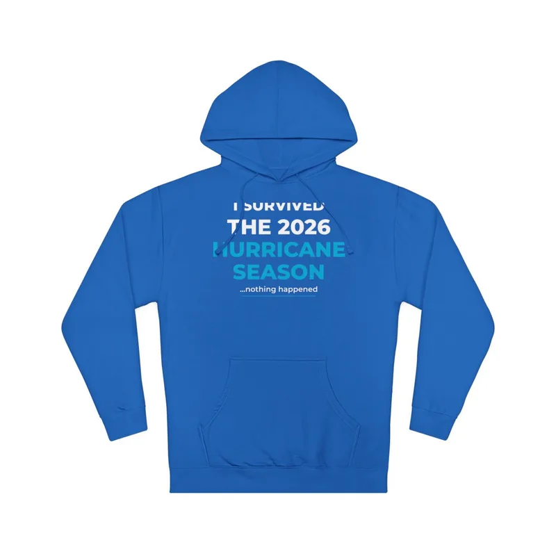 Unisex Hooded Sweatshirt in Royal