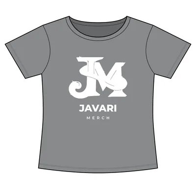 Women's Relaxed Tri-Blend Scoop Neck Tee in Aluminum Grey