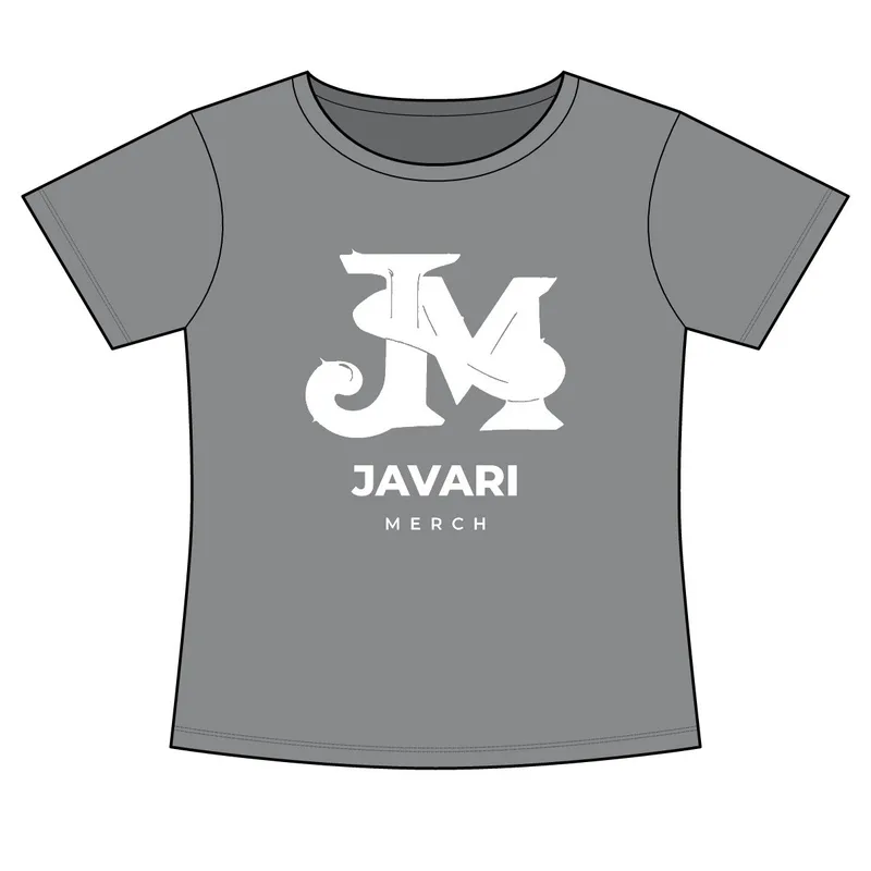 Women's Relaxed Tri-Blend Scoop Neck Tee in Aluminum Grey