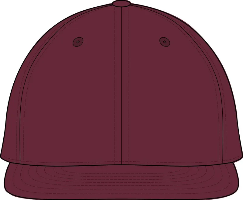 Pro-Cut Stretch-Tek Cap in Maroon