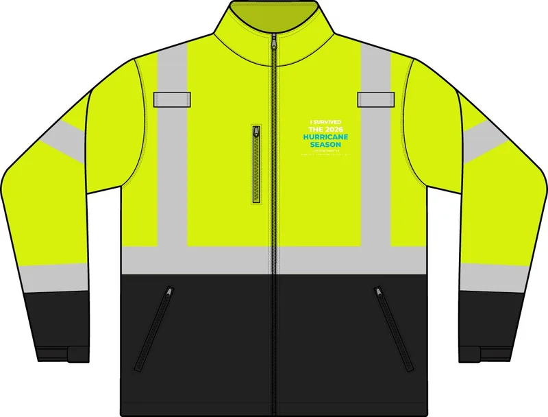 ANSI 107 Class 3 Soft Shell Jacket in Safety Yellow