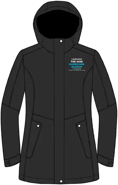 Women's Collective Outer Shell Jacket in Deep Black