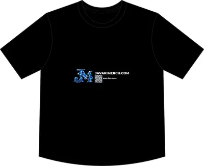 Women's Maple Curve Tee in Black
