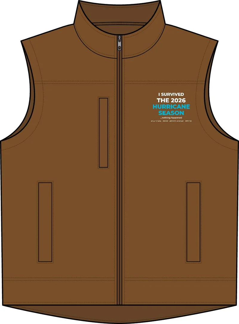 Duck Bonded Soft Shell Vest in Duck Brown