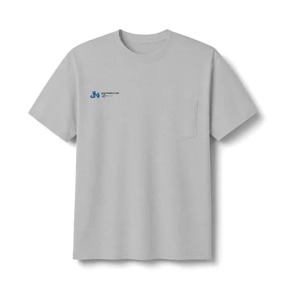 Core Blend Pocket Tee in Ash
