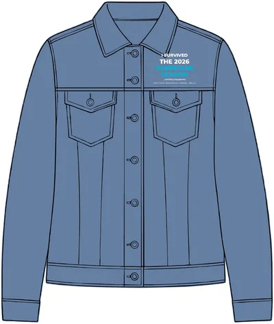 Women's Denim Jacket in Denim Blue
