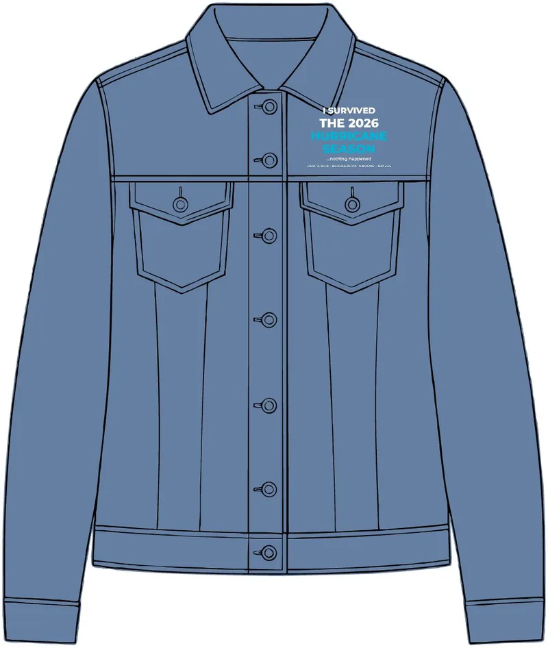 Women's Denim Jacket in Denim Blue
