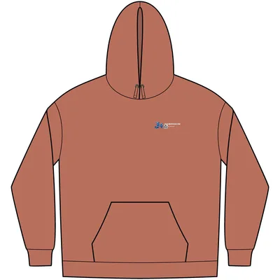 District® V.I.T.™ Men's Fleece Hoodie in Desert Rose