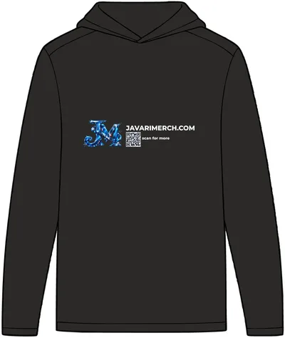 Men's Polyester Long-sleeve in Black