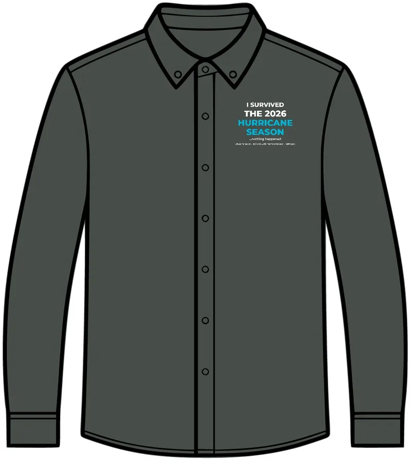 Stretch Jersey Long Sleeve Shirt in Anchor Grey
