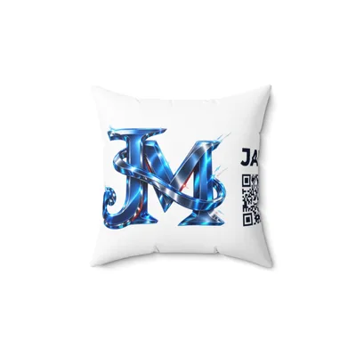Spun Polyester Square Pillow