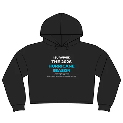 Women's Perfect Tri Midi Long Sleeve Hoodie in Black