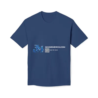 Unisex Midweight T-shirt, Made in US in Navy