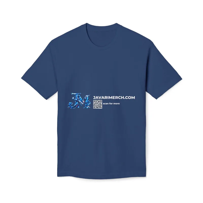Unisex Midweight T-shirt, Made in US in Navy