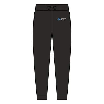 Women’s Sport Athletic Fleece Joggers in Black