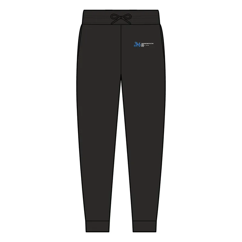 Women’s Sport Athletic Fleece Joggers in Black