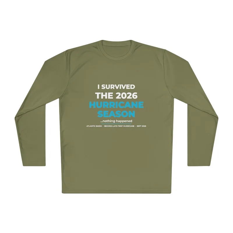Unisex Lightweight Long Sleeve Tee in Olive Drab Green