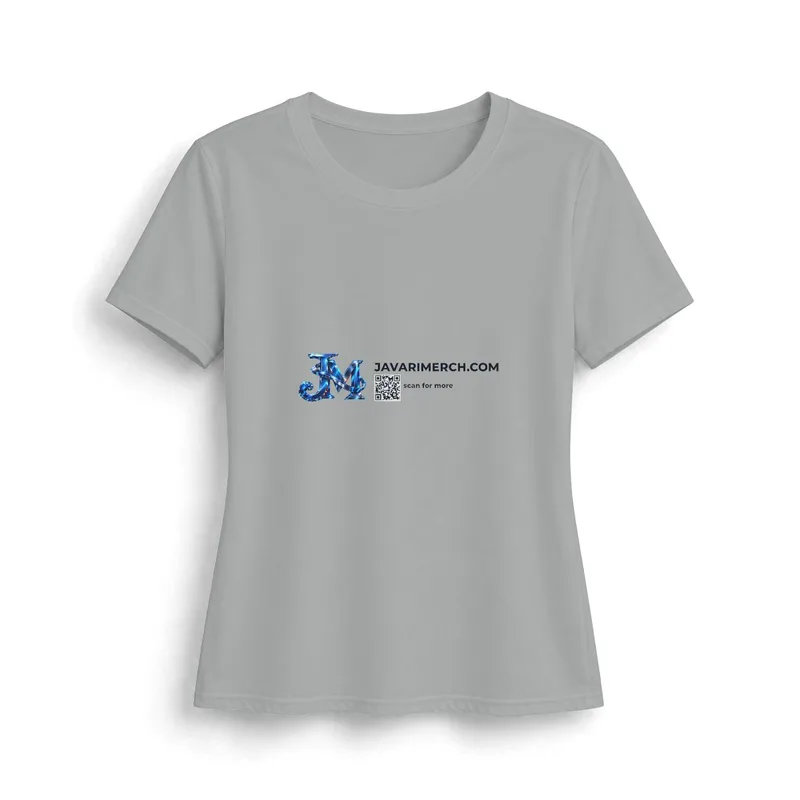 Women's Performance Tee in Silver