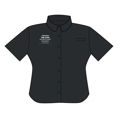 Women's PFG Tamiami™ II Short Sleeve Shirt (Embroidery) in Black