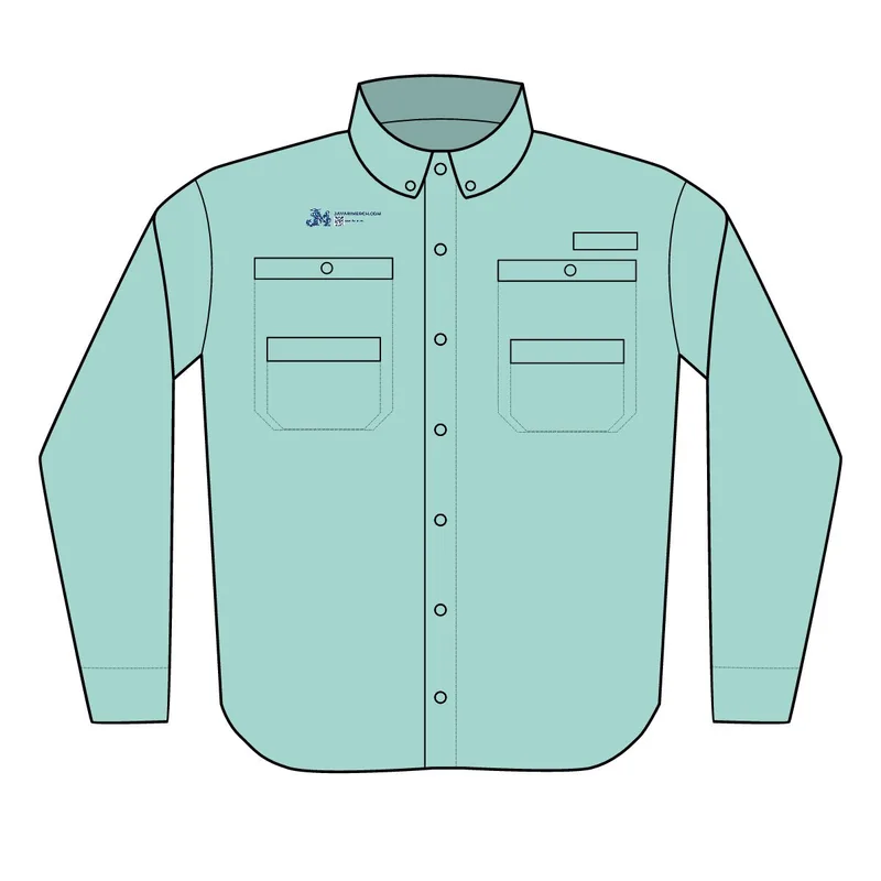 Men's PFG Tamiami™ II Shirt (Embroidery) in Gulf Stream