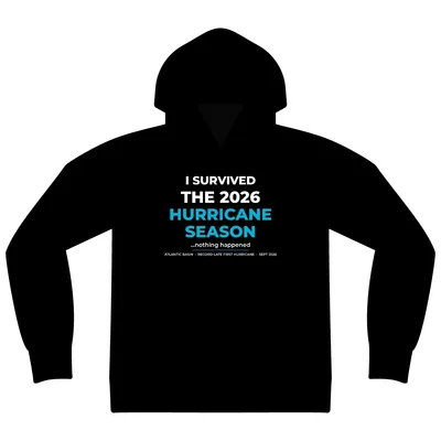 Unisex Sponge Fleece Drop Shoulder Hoodie Sweatshirt in Black