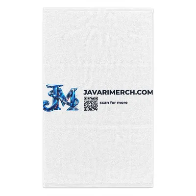 Rally Towel, 11x18 in White